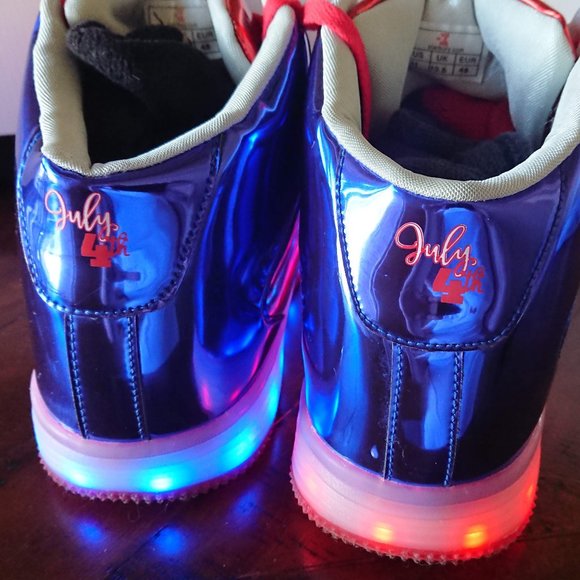 Starbury Independence Day LED Sneakers Size 11 - Picture 3 of 8